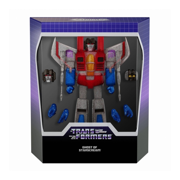 Transformers Ultimates Actionfigur "Ghost of Starscream" von Super7
